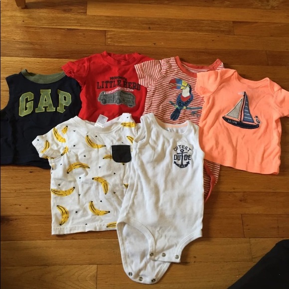 Lot 9-24M tops for Boys - Picture 1 of 7